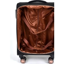 Fossil Ultra Light Kumaş Orta Boy Valiz Gri FSL027