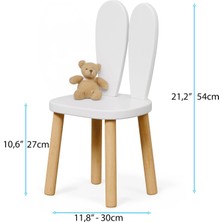 Bee Smart Çocuk Oyun Aktivite Masası - Ahşap Çocuk Çalışma Masası - Montessori Masa Sandalye