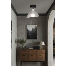 Esta Tekli Plafonyer Avize Şeffaf