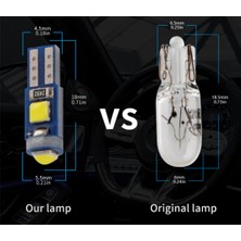 Femex 10 Adet Turuncu T5 LED Kilometre Kadran Ambians Aydınlatma Ampulü
