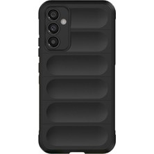 Adige Samsung Galaxy A26 Uyumlu Kılıf Optimum Silikon Siyah + Ekran Koruyucu