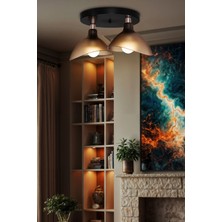 Esta Ikili Plafonyer Avize Bal