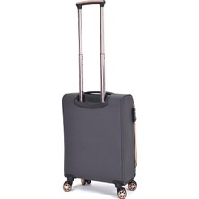 Fossil Ultra Light Kumaş Kabin Boy Valiz Gri FSL027
