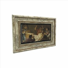 Dikenlerle Taçlandırılan Isa (Gerard Van Honthorst, 1622) Baskılı Taş Tablo 20X30
