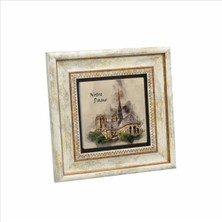 Notre Dame Baskılı Taş Tablo 20X20