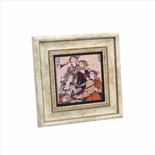 Müzisyen Kadınlar Minyatür Baskılı Taş Tablo 20X20