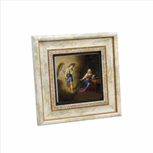 Meryem’e Müjde (Adriaen Van De Velde, 1667) Baskılı Taş Tablo 20X20