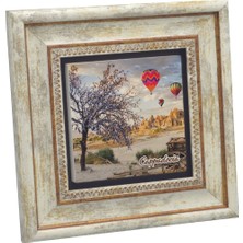 Kapadokya Baskılı Taş Tablo 20X20