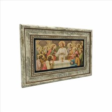 Eucharist (Rabbin Sofrası) Baskılı Taş Tablo 20X30