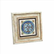 Italyan Deseni Baskılı Taş Tablo 20X20