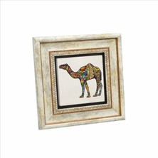 Deve Baskılı Taş Tablo 20X20