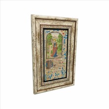 Mecdelli Meryem (Willem Vrelant , 1460’LAR) Baskılı Taş Tablo 20X30