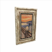 Çığlık (Edvard Munch, 1893) Baskılı Taş Tablo 20X30