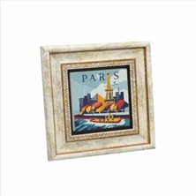 Paris Baskılı Taş Tablo 20X20