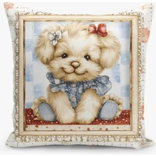 Çocuk Bebek Odası Dijital Baskılı Kırlent Kılıfı