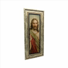 Isa Mesih Baskılı Taş Tablo 20X46