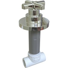 GGAMA Gama Ankastre Stop Valf Termoplast Volan 20'lik Banyo Tesisat Ara Vana