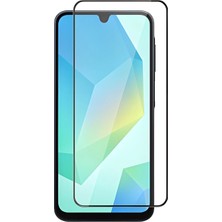 Microcase Samsung Galaxy A16 Tam Kaplayan Çerçeveli Tempered Ekran Koruyucu -AL3276