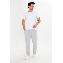 Erkek Stretchfit Esnek Eşofman Altı Taş 2660-T