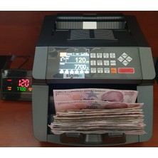 Sigma SC 7520 Sahte Kontrollü TL Karışık Sayım Para Sayma Makinesi