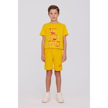 Bg Store Erkek Çocuk Sarı Şort