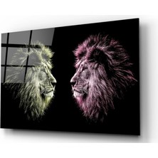 Aslan Cam Tablo
