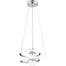 Begüsa Harlem 3 Renk Ledli Avize Krom Kaplama No:05