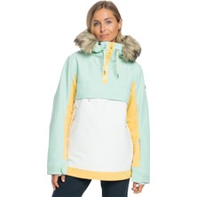 Quiksilver Roxy Shelter Kadın Yeşil Snowboard Ceketi