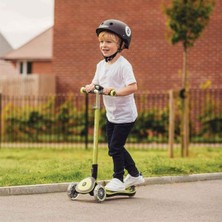 Globber Elite Deluxe 3 Tekerlekli Katlanabilir Yeşil Scooter