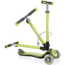 Globber Elite Deluxe 3 Tekerlekli Katlanabilir Yeşil Scooter
