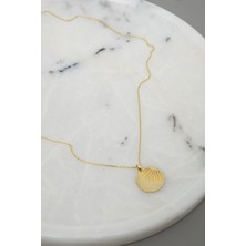 Cayo Largo Jewellery Güneş Madalyon Forse Zincir Gümüş Üzeri Altın Kaplama