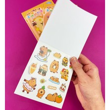 Giftmoda 3'lü Capybara Sticker Book