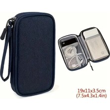 Digital Aksesuar Düzenleme Çantası Aırpods Kablo Şarj Harddısk Kırtasiye Taşıma