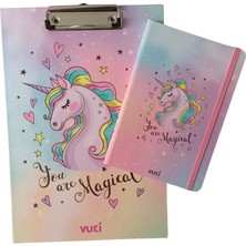 Vuki Sekreterlik Defter Hediye Seti - 2'li Kırtasiye Set