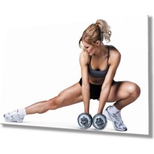 Spor Fıtnes Cam Tablo   Sports Fitness