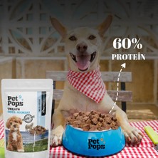 Pet Pops Köpekler İçin Ödül Maması - Kuzu Ciğer /  Doğal / Freeze Dry