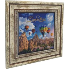 Kapadokya Baskılı Taş Tablo 25X25