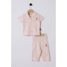 U.s. Polo Assn. Kız Bebek Pembe Bebek Takım