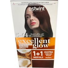 Ostwint Excellent Glow Açık Kestane Kızıl Bakır No:5.64 Saç Boyası