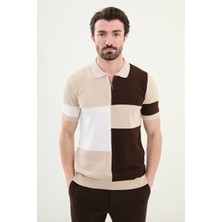 MCR Triko Polo Fermuarlı Yaka