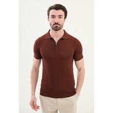 MCR Triko Polo Fermuarlı Yaka