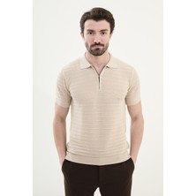 MCR Triko Polo Fermuarlı Yaka