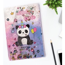 Vuki Simli ve Sulu Kapaklı Desenli A5 Defter