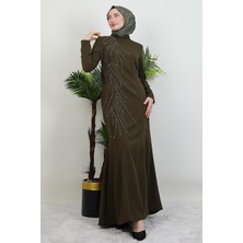 Giza Store Hiranur Tesettür Elbise Lacivert