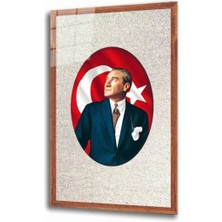 Miraaxx Atatürk Cam Tablo