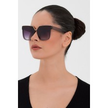 Shadow Luxe Xl Kadın Güneş Gözlüğü – Duman & Füme