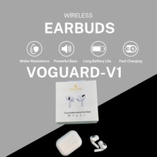 Voguard -V1 Silikonlu Bluetooth Kulaklık