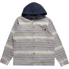 Billabong Baja Flannel Erkek Çocuk Mavi Gömlek