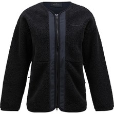Peak Performance Heavy Pile Oversized Kadın Siyah Fleece