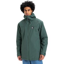 Quiksilver Overcast 3k Parka Erkek Yeşil Ceket